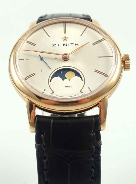  Zenith Elite Lady Moonphase 750 Rosegold New Watch / Unworn 