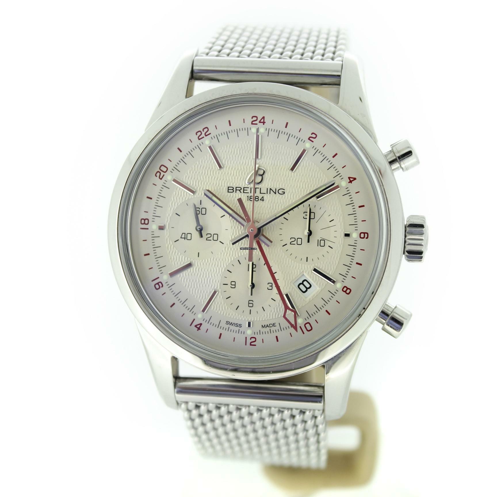 Breitling Transocean Chronograph GMT Limited edition 1059/2000 Full Set