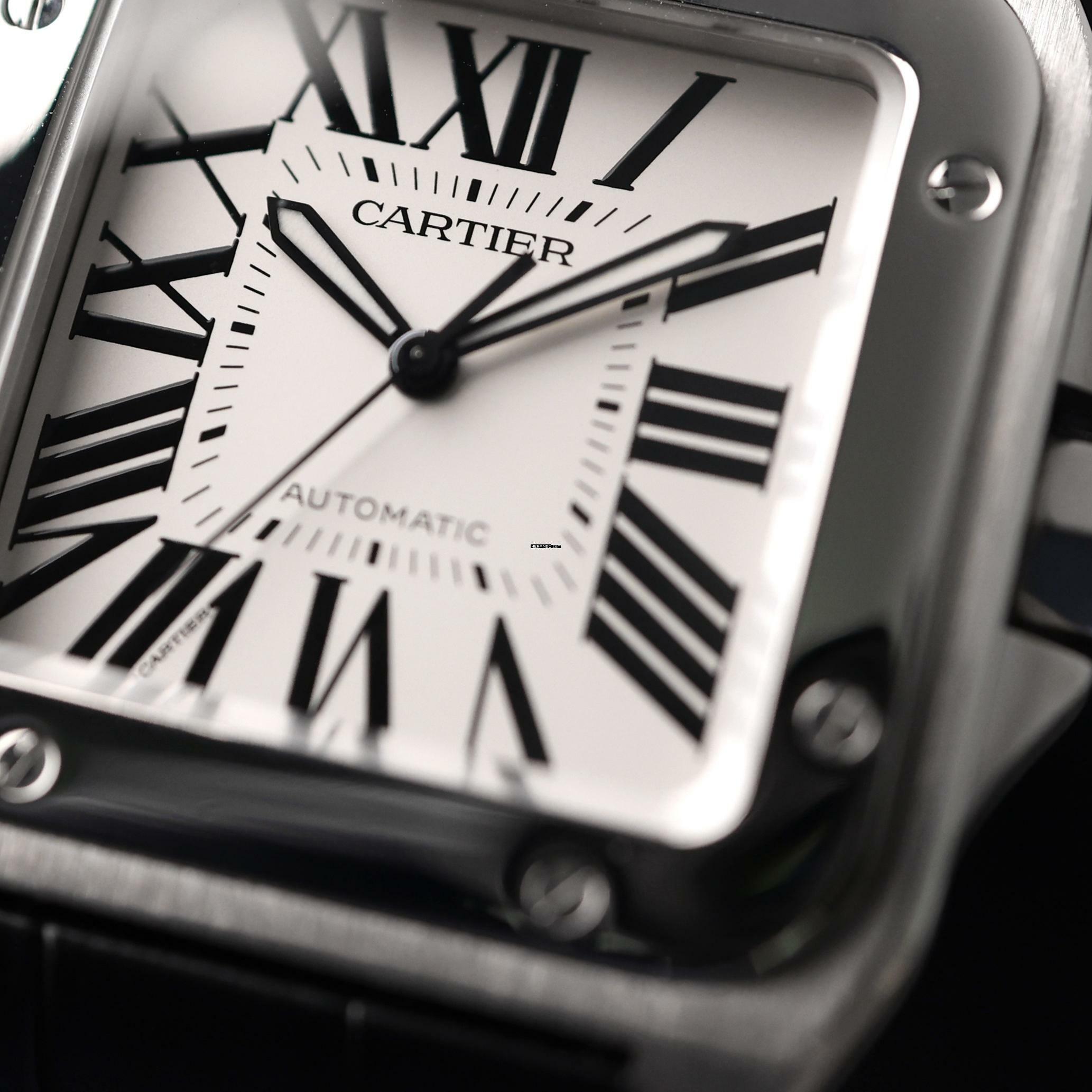 Thumbnail von Cartier Santos 100 XL Steel </h1>