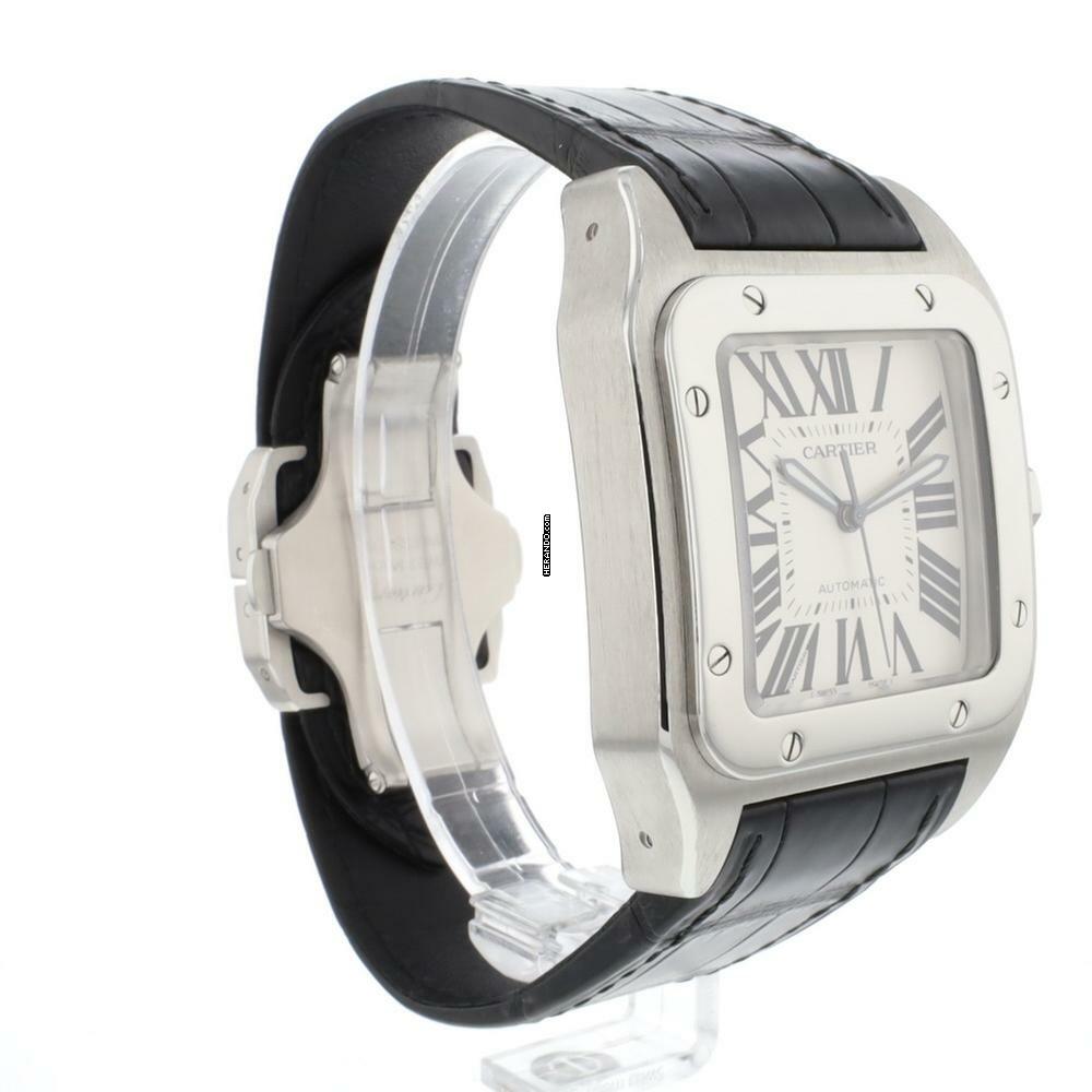 Thumbnail von Cartier Santos 100 XL Steel </h1>