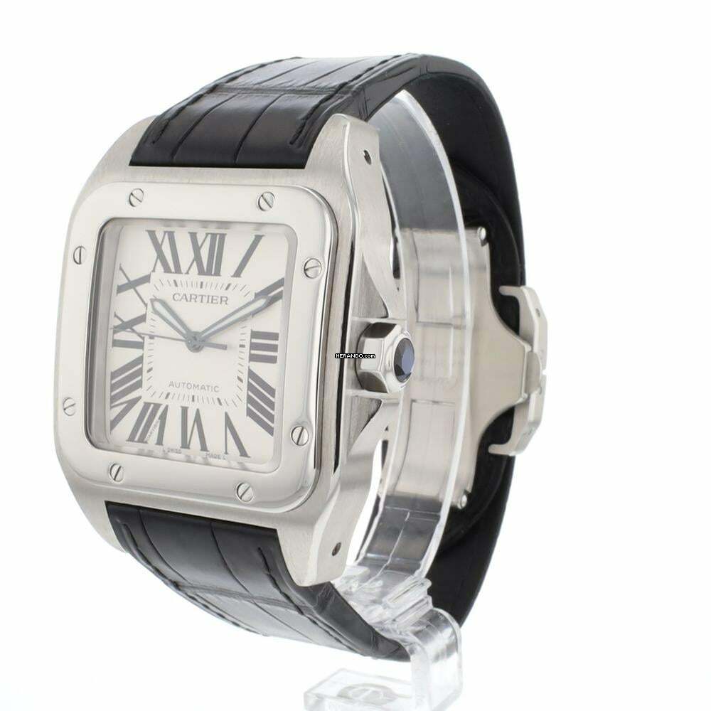  Cartier Santos 100 XL Steel </h1> 