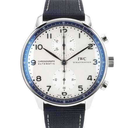  IWC Portugieser Chronograph Bucherer Blue Limited Edition  