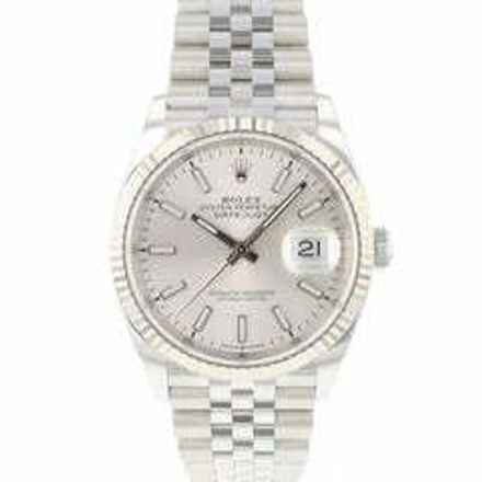  Rolex Datejust 36 Fluted Jubilee Silver Dial </h1> 