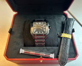 Thumbnail von Cartier Santos De Cartier Full Set </h1>