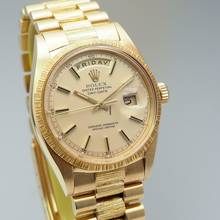 Thumbnail von Rolex Day-Date 36 Bark 1807 Gold 18k/750 Box + Papiere 1971/1972 RARE