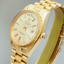 Thumbnail von Rolex Day-Date 36 Bark 1807 Gold 18k/750 Box + Papiere 1971/1972 RARE