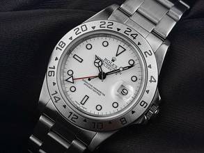 Thumbnail von Rolex Explorer II Ref.16570 1998 Full Set sehr gut Vintage