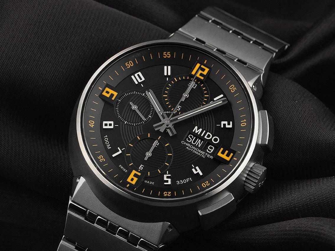  Mido Ocean Star Ref.1183608D812 2009 Full Set wie Neu Vintage  