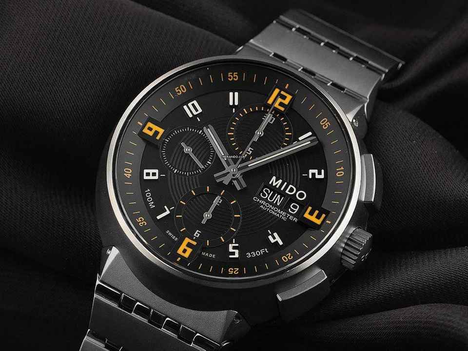  Mido Ocean Star Ref.1183608D812 2009 Full Set wie Neu Vintage  