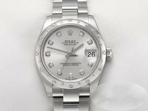 Thumbnail von Rolex Datejust 31 31mm Medium 178344 2017 Stahl Weissgold 750 Diamanten Automatik Stainless Steel 18kt White Gold Oyster-band Chronometer