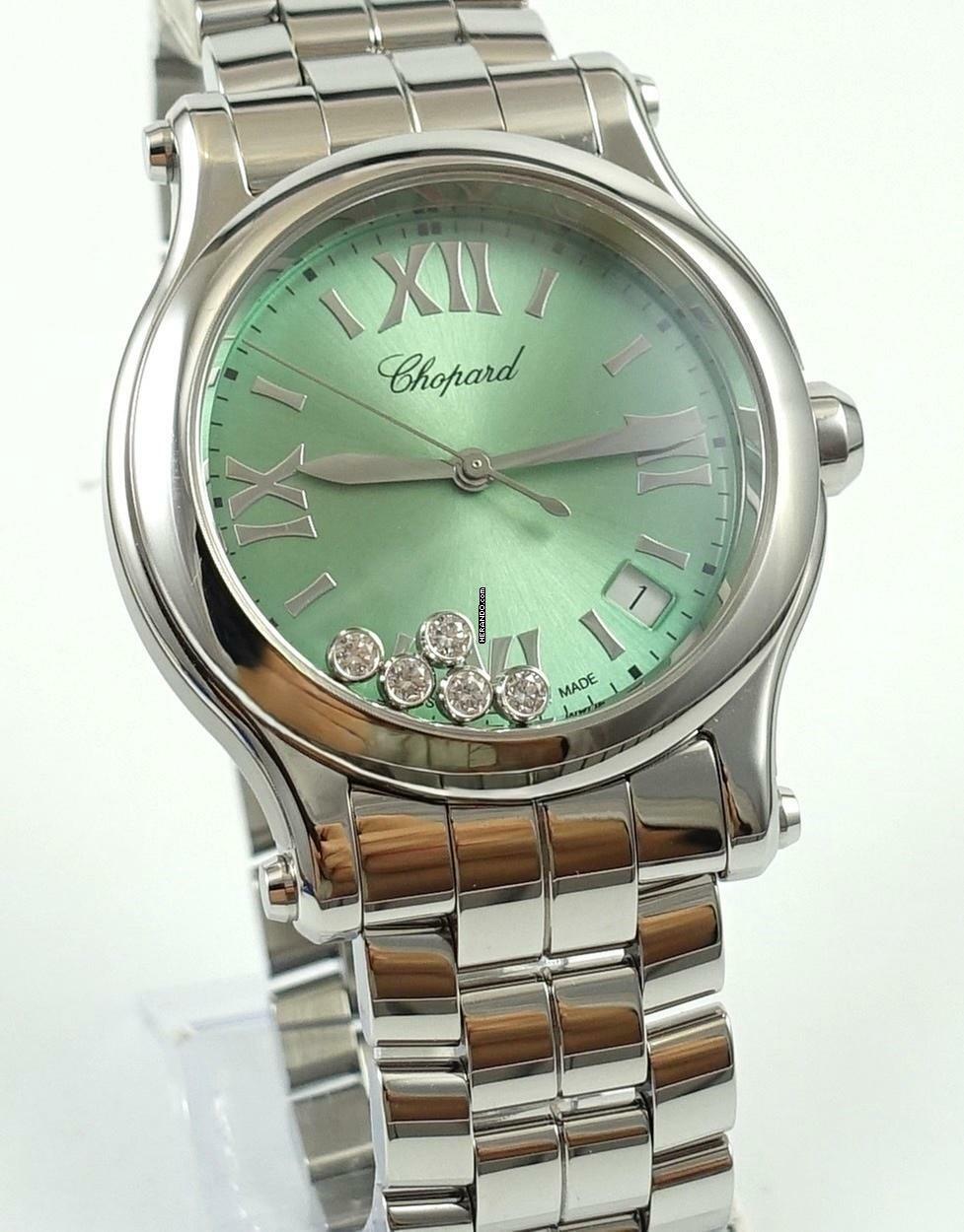Thumbnail von Chopard Happy Sport Green Full Set / New Watch