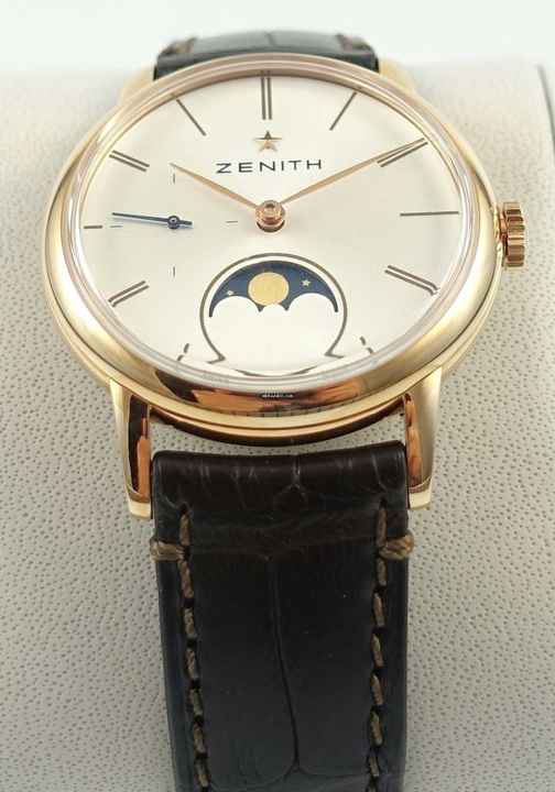  Zenith Elite Lady Moonphase 750 Rosegold New Watch / Unworn 