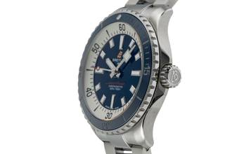 Thumbnail von Breitling Superocean 42 Stahl Automatik Herrenuhr Ref. A17375E71C1A1 B&P 2022