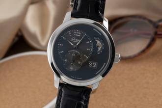 Thumbnail von Glashütte Original PanoMaticLunar XL Edelstahl Automatik Herrenuhr Ref. 90-02-36-12-05