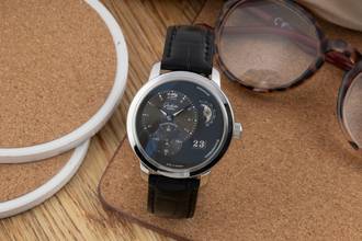 Thumbnail von Glashütte Original PanoMaticLunar XL Edelstahl Automatik Herrenuhr Ref. 90-02-36-12-05