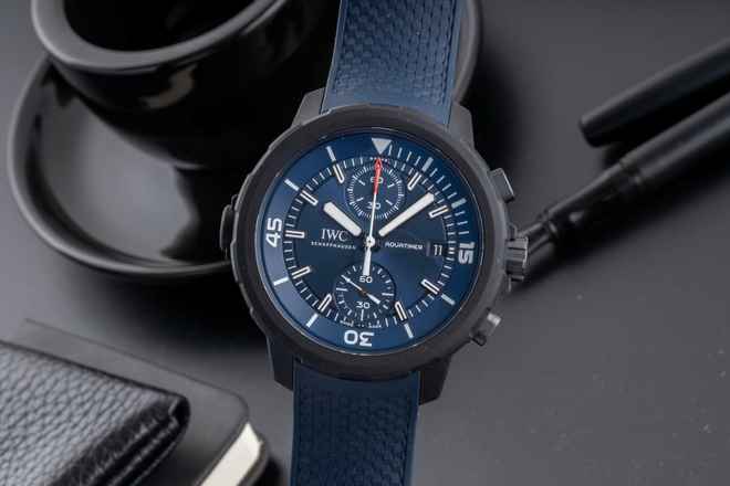  IWC Aquatimer Chronograph Laureus Sport For Good Chronograph Automatik Ref. IW379507 B&P  