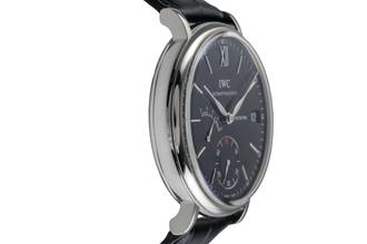 Thumbnail von IWC Portofino Handaufzug Schaffhausen Portofino Handaufzug Stahl Herrenuhr Ref. IW510102 Papiere