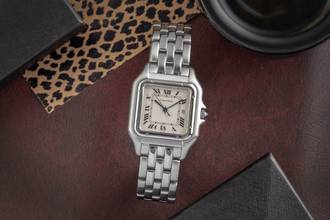 Thumbnail von Cartier Panthère Jumbo Stahl Quarz Silver Roman Dial Ref. W25032P5