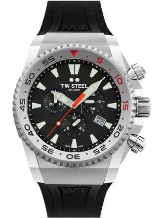  TW Steel ACE400 Ace Diver Chronograph Herrenuhr 44mm 30ATM 