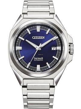  Citizen NB6010-81L Series 8 Automatik Herrenuhr 40mm 10ATM  