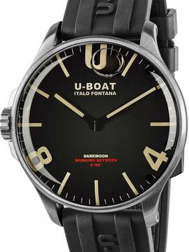  U-Boat 8463/B Darkmoon Herrenuhr 44mm SS 5ATM 
