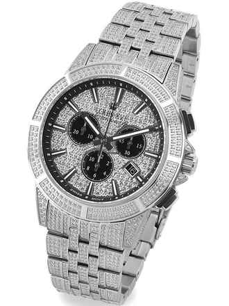  Louis XVI LXVI1122 Majeste Full Iced Chronograph Herrenuhr 43mm 5ATM 