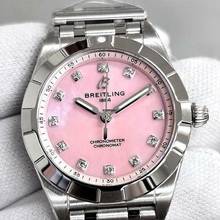 Thumbnail von Breitling Chronomat 28 Ladies Pink NEW FULL SET
