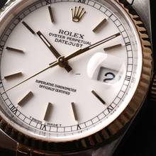 Thumbnail von Rolex Datejust 36 Steel Gold Jubilee Fluted White Dial </h1>
