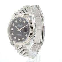 Thumbnail von Rolex Datejust 41 Jubilee Fluted Black Diamond Dial </h1>
