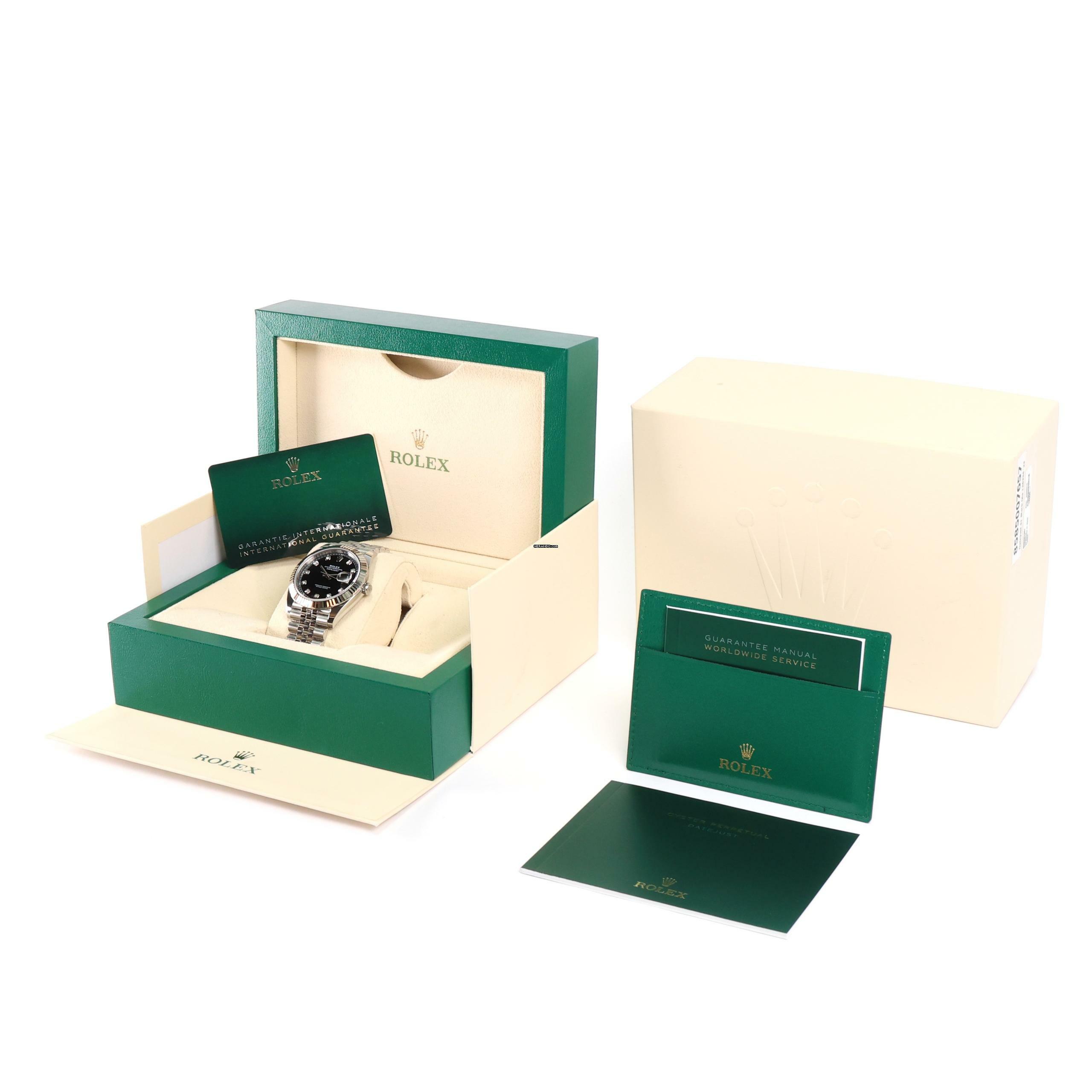 Thumbnail von Rolex Datejust 41 Jubilee Fluted Black Diamond Dial </h1>