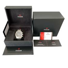 Thumbnail von Tudor Black Bay Chrono Heritage 79350 black dial Full Set 2019’s