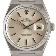 Thumbnail von Rolex Datejust Oysterquartz 17000 Soleil silver dial 1978’s </h1>