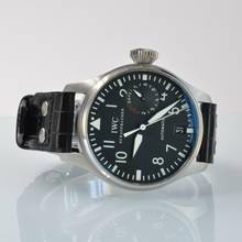 Thumbnail von IWC Große Fliegeruhr Big Pilot 46MM 7 Days date black dial Full Set Like NEW 2011’s </h1>