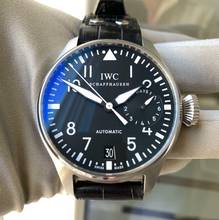 Thumbnail von IWC Große Fliegeruhr Big Pilot 46MM 7 Days date black dial Full Set Like NEW 2011’s </h1>
