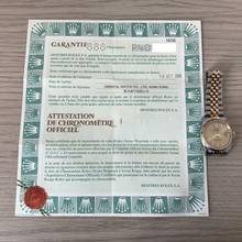 Thumbnail von Rolex Datejust 36 16233 Tapestry champagne dial Full Set TOP Condition 2000’s