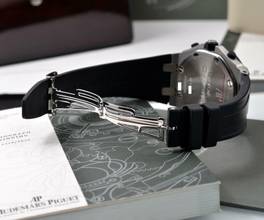 Thumbnail von Audemars Piguet Royal Oak Offshore Chronograph 42MM Gommino 25940SK Full Set Like NEW 2007’s </h1>