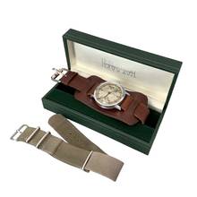 Thumbnail von LOWENTHAL Chronograph Bicompax Monopusher 4T Oversize 40MM ivory dial 1930’s