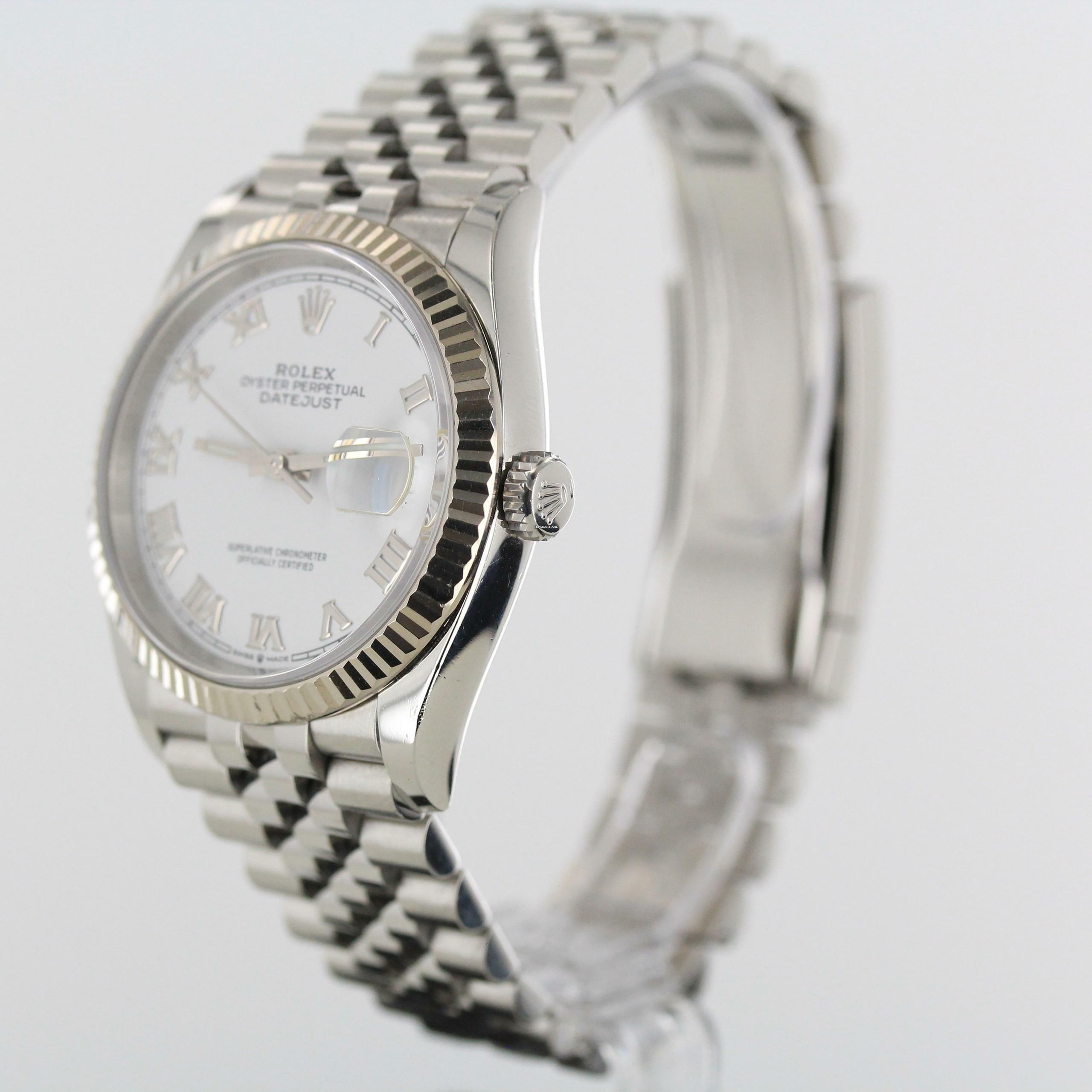 Thumbnail von Rolex Datejust 36 FULL SET//2020//REF.126234//WHITE DIAL//#736