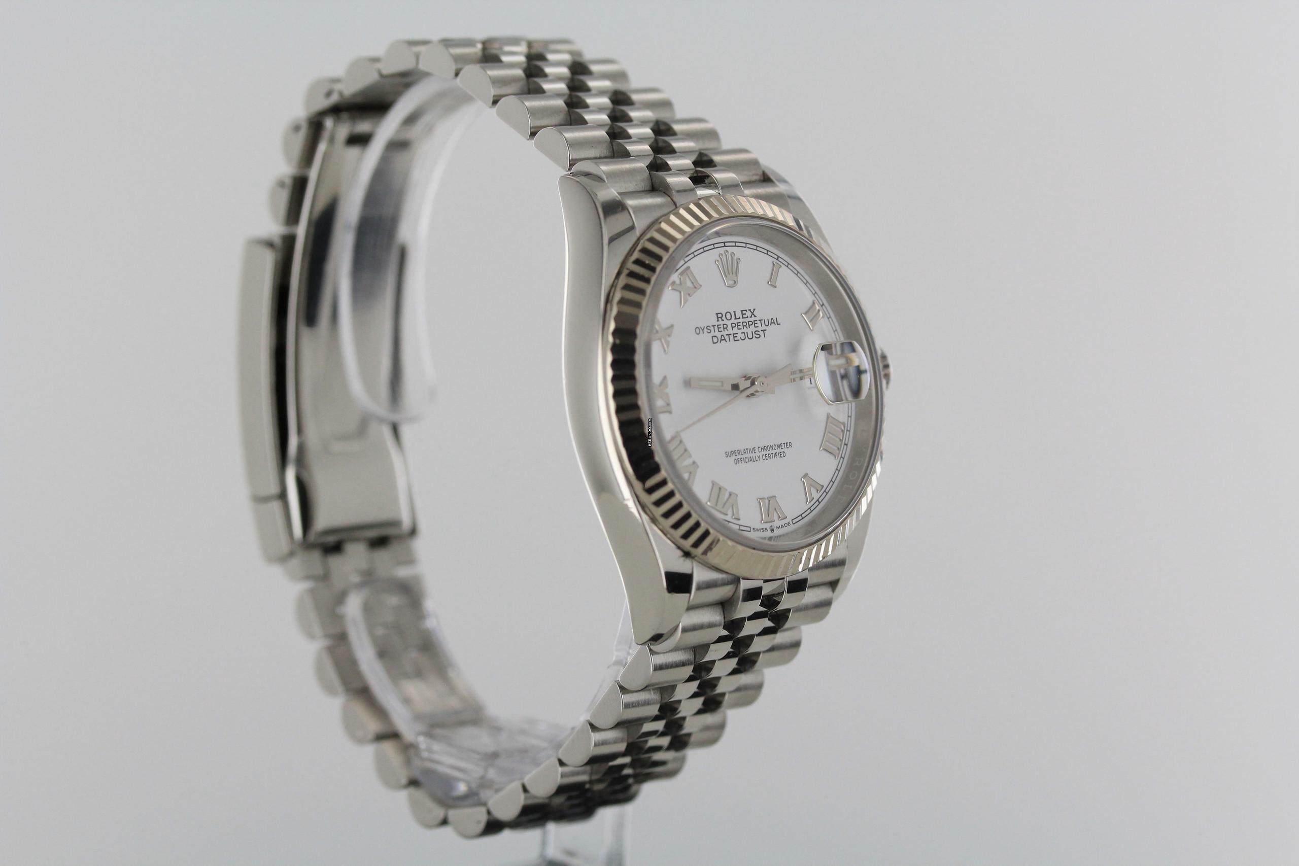 Thumbnail von Rolex Datejust 36 FULL SET//2020//REF.126234//WHITE DIAL//#736