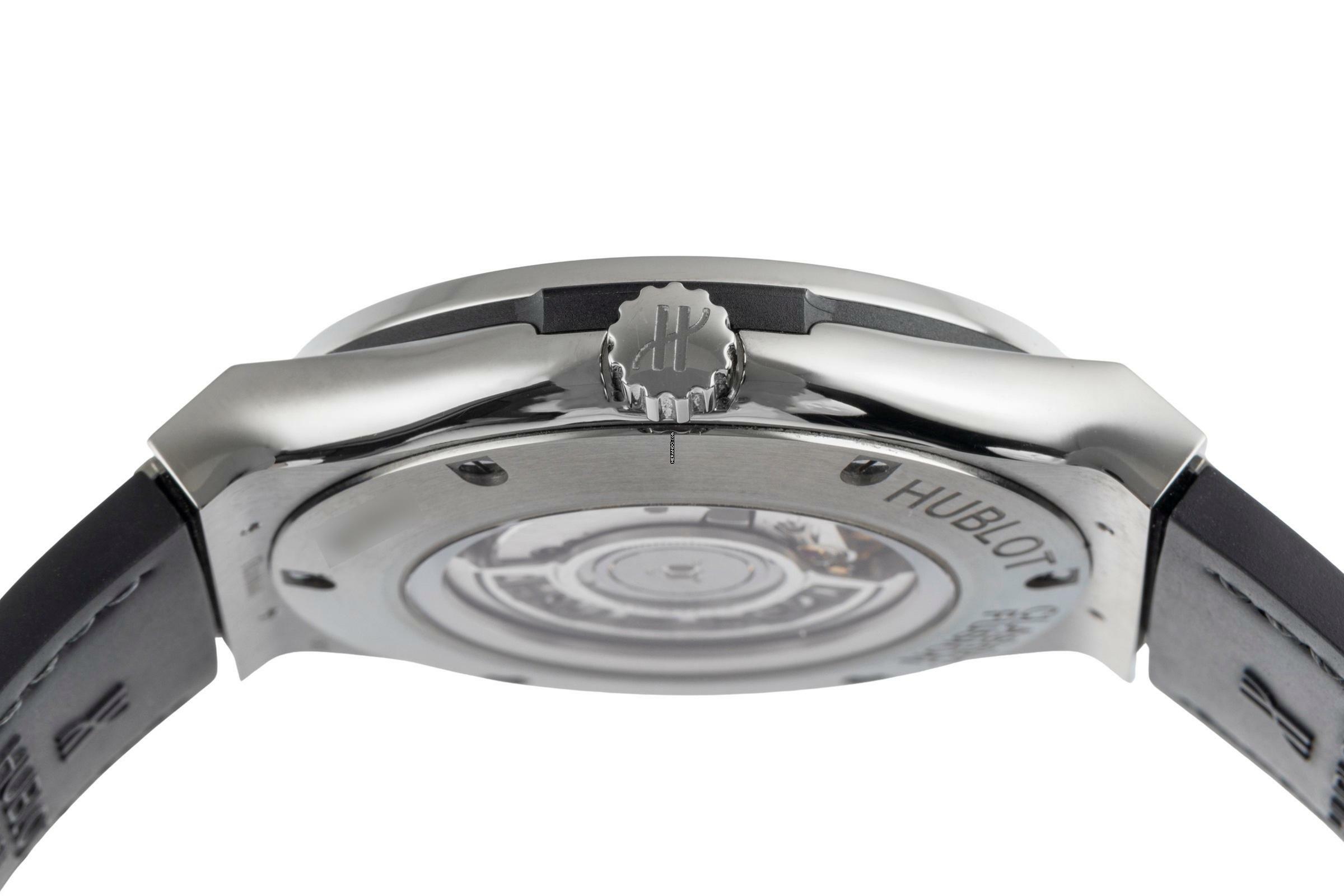 Thumbnail von Hublot Classic Fusion 45 Automatik Herren Titan Ref. 511.NX.1171.LR Papers 2016