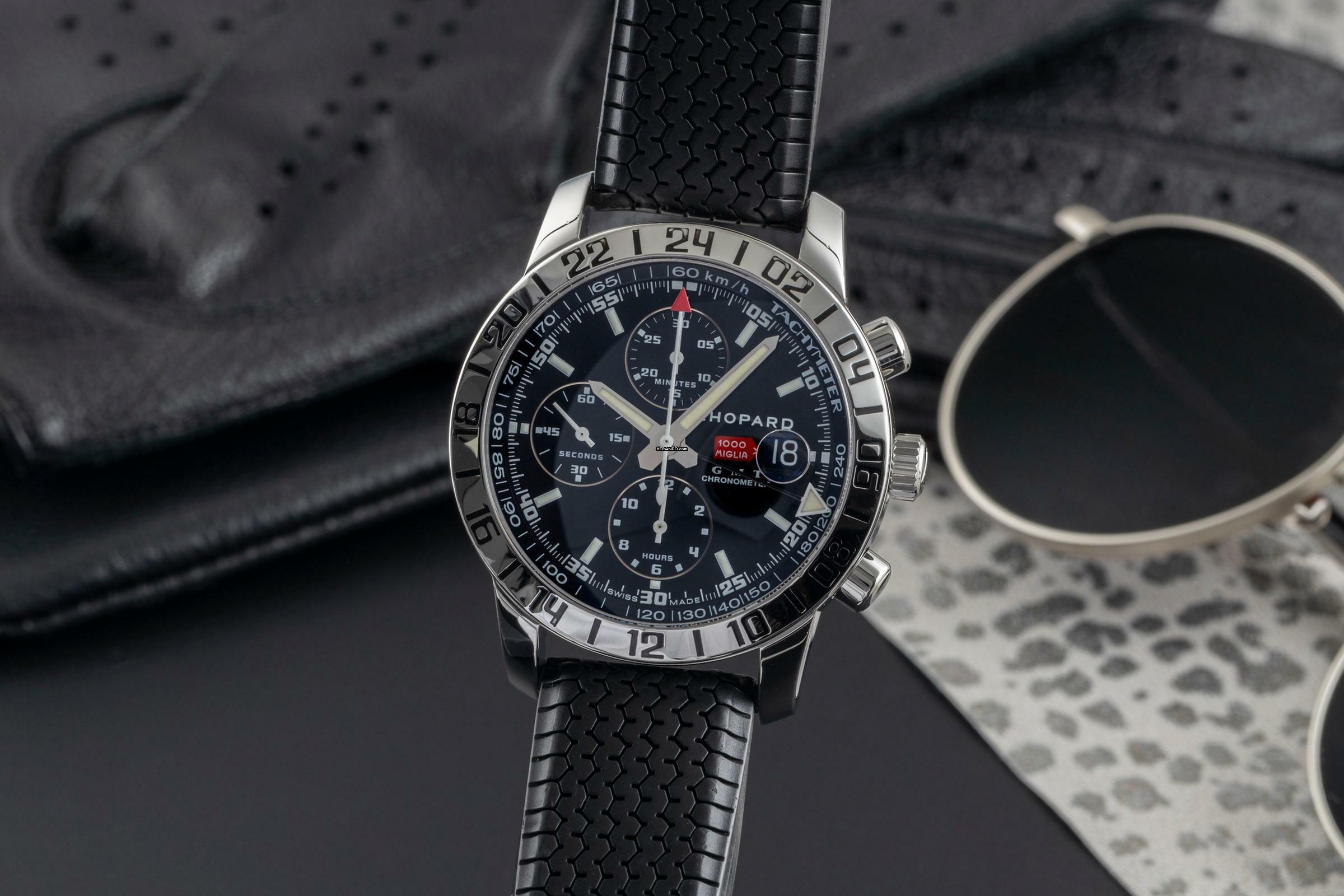  Chopard Mille Miglia GMT Chronograph Automatik Stahl Ref. 8992  