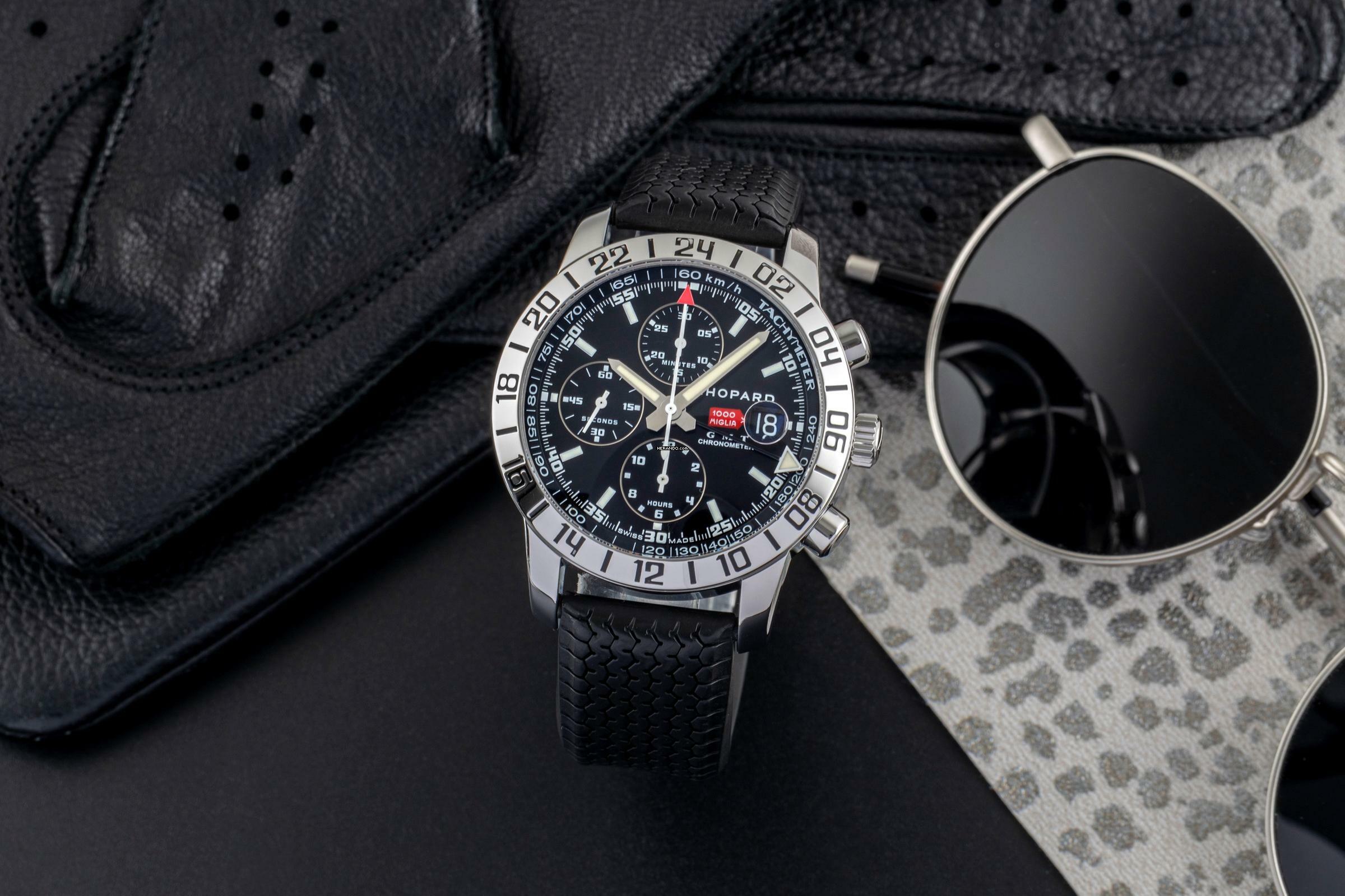 Thumbnail von Chopard Mille Miglia GMT Chronograph Automatik Stahl Ref. 8992