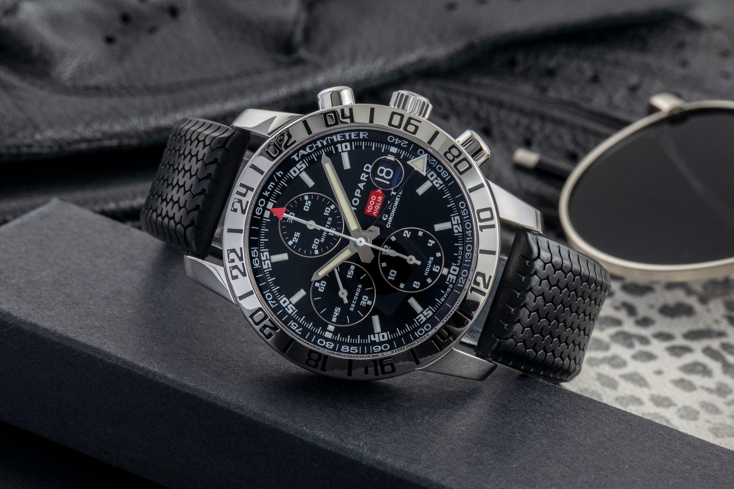 Thumbnail von Chopard Mille Miglia GMT Chronograph Automatik Stahl Ref. 8992
