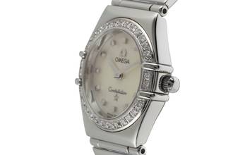 Thumbnail von Omega Constellation Ladies Stahl Quarz MOP Diamonds Damen Ref. 1460.75.00 895.1243
