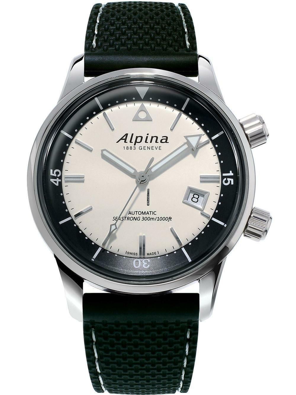  Alpina Seastrong AL-525S4H6 Seastrong Diver Automatik Herrenuhr 42mm 30ATM  