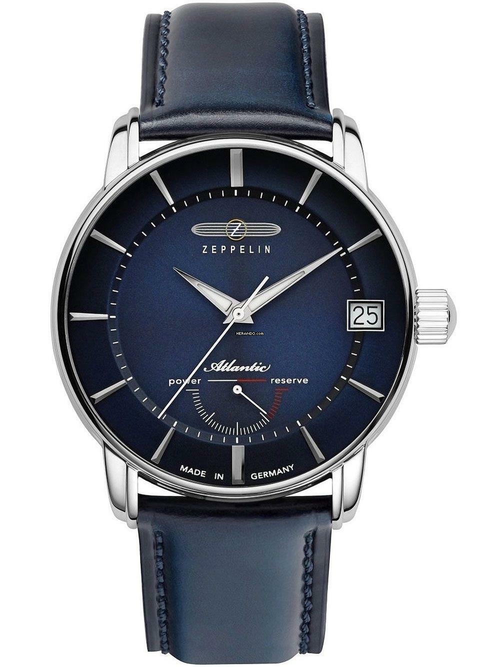 Zeppelin 8416-3 Atlatnic Automatik Limited Edition Powerreserve Herrenuhr