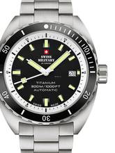 Thumbnail von Swiss Military SMA34100.02 Diver Titanium Automatik Herrenuhr 42mm 30ATM