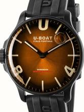 Thumbnail von U-Boat 8699 Darkmoon Brown IPB Soleil Herrenuhr 44mm 5ATM