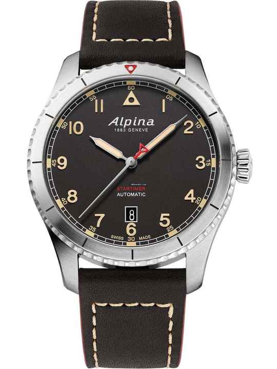  Alpina Startimer Pilot Automatic AL-525BBG4S26 Startimer Pilot Automatik Herrenuhr 41mm 10ATM  