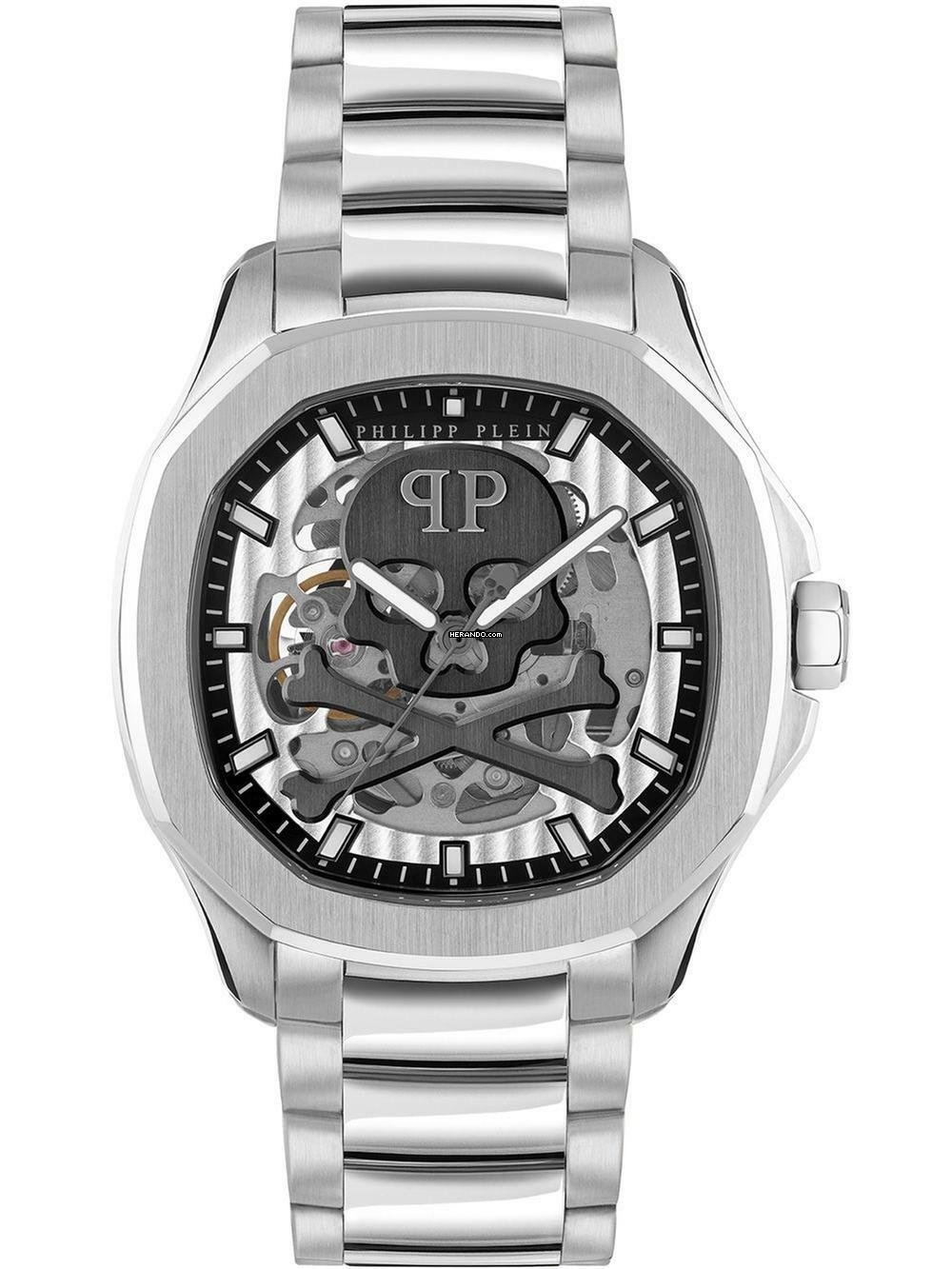  Philipp Plein PWRAA0223 High-Conic Automatik Herrenuhr 42mm 5ATM 